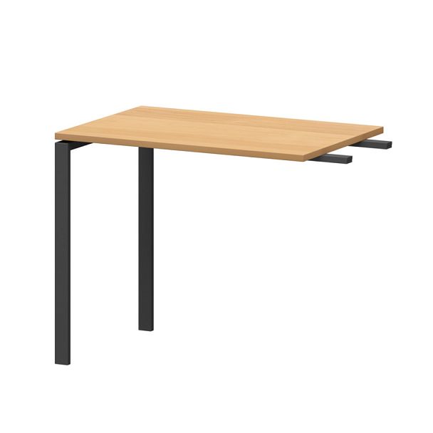 Бриф-приставка на металлокаркасе АМ-090.60 Ольха/Антрацит 900x600x760 Арго-М - Вид 1