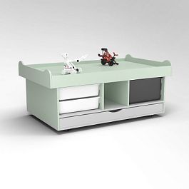 Стол детский игровой для конструирования и робототехники, нерегулируемый - Фото предпросмотра