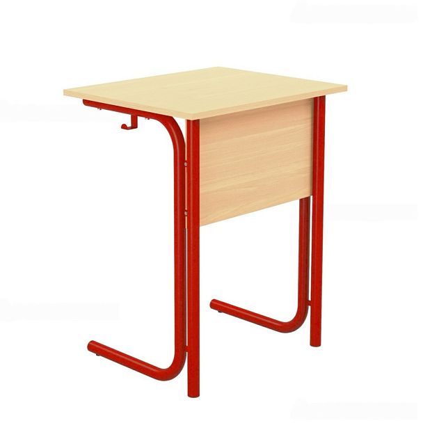 Стол ученический 101В, 1-местный на круглой трубе (м/к Красный, Синий, Зеленый), гр.5 - Вид 6