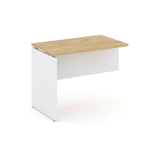 Стайл Проджект Брифинг-приставка SN-D.BR-004 Тиквуд Светлый/Белый 1180*600*750 - Вид 1