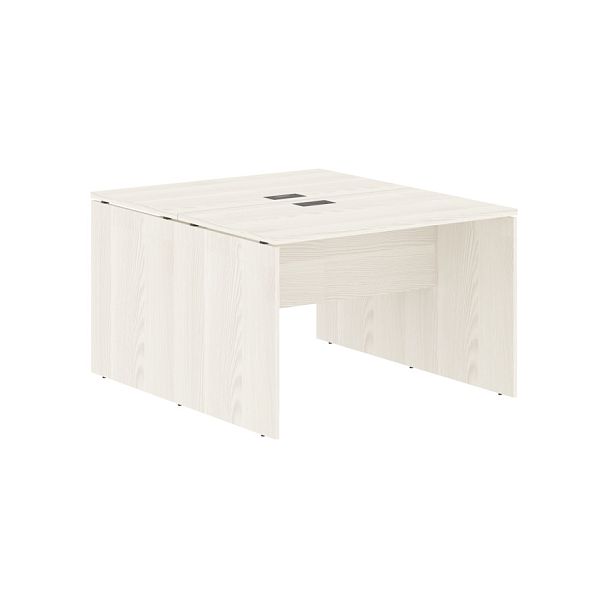 Стол двойной ED2ST 1167 Ясень Траун/Мокко 1160х1346х750 EDIS - Вид 1