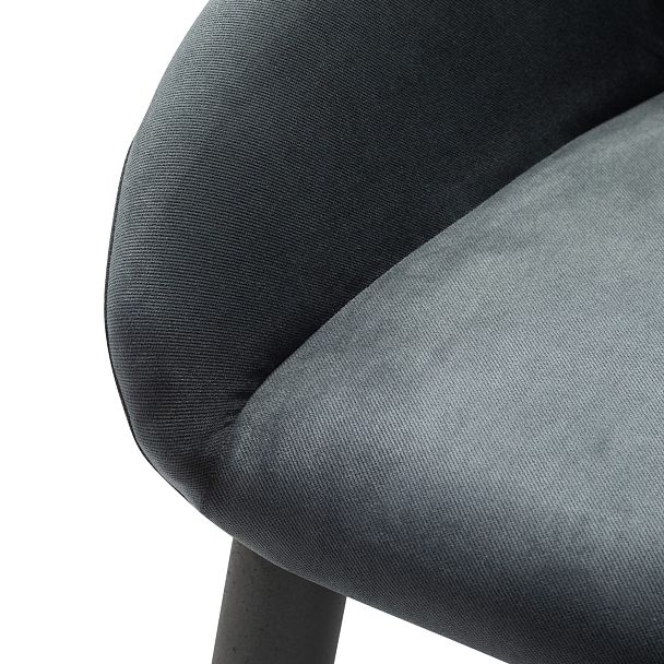 Кресло Kent Diag grey/черный - Вид 6