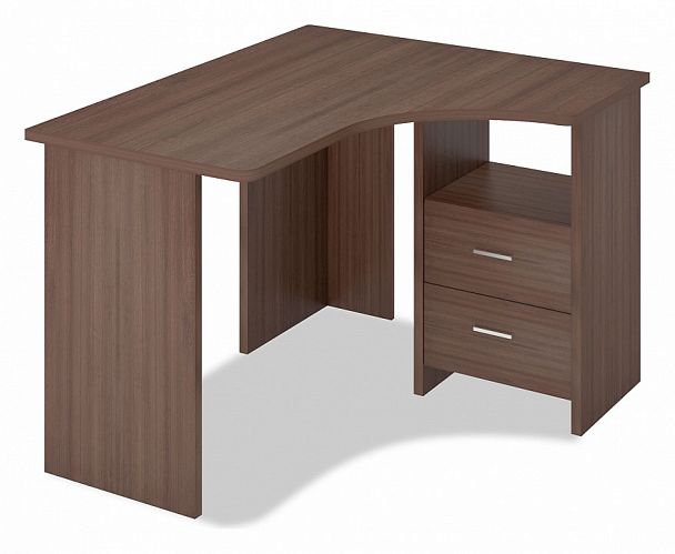 Стол письменный Домино Лайт СКЛ-Угл 120 Шамони правый - Вид 1