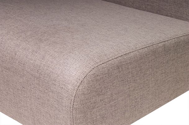 Трехместный диван Mona 185x71x81 чёрный - Вид 4