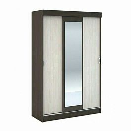 Андрей-4 шкаф-купе (1300*2020*516 мм) венге/дуб белфорд - Фото предпросмотра