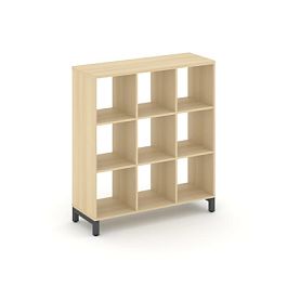 Стайл Проджект Каркас стеллажа 3 яр. SN.KS-330 Акация Лорка/Металл Антрацит 1121*400*1248 - Фото предпросмотра