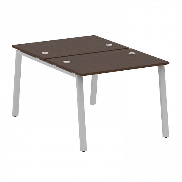 Рабочая станция "Metal System" БА.РАС-СП-2.1 венге/серый - Вид 1