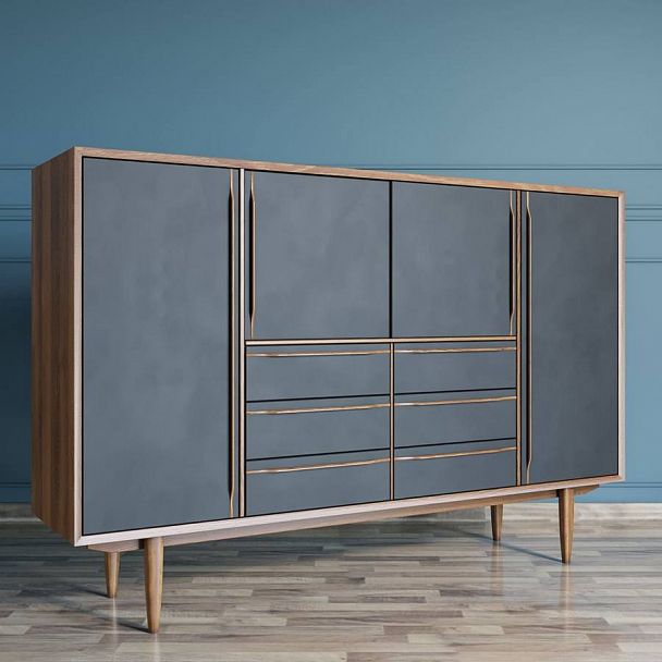 Комод "Bruni Black" BR-09 - Вид 3