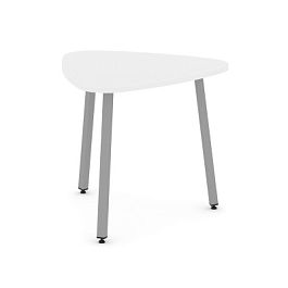 Стайл Проджект Стол переговорный SN-4.SPRG-70.3 Белый/Металл Серый 900*900*750 - Фото предпросмотра