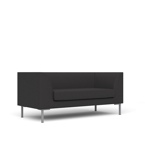 Диван 2-х местный Сиеста Si/2/C49 черный - Вид 1