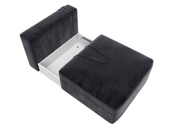 Модуль диван Лига-060 НПБ Велюр серый - Вид 7