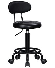 Табурет мастера DOBRIN BILLY BLACK (черный) - Фото предпросмотра