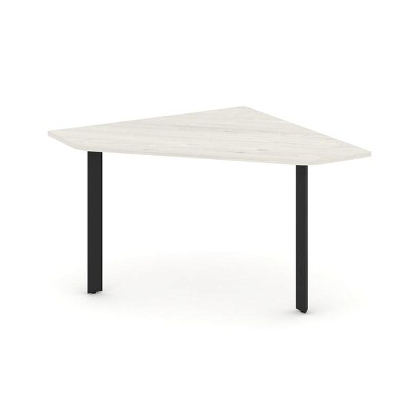 Style Project Next Угловой элемент переговорного стола SN-59.UPRG-031 Дуб Наварра/Металл Черный 1180*1180*750 - Вид 1