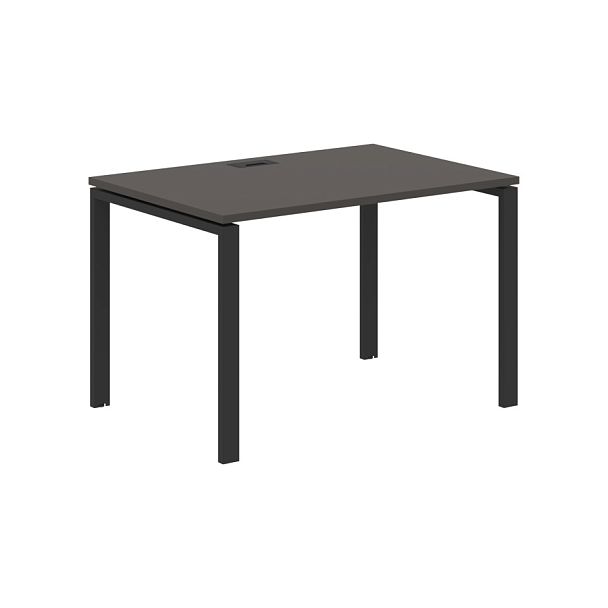 Стол прямой EUST 1180 Мокко/Черный 1160х800х750 EDIS - Вид 1