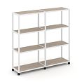 /catalog/kollektsii_i_serii/serii-ofisnoy-mebeli/serii-dlya-personala/shelf-mobile/dub-attik/dub-attik-metall-belyy/stellazhi-chetyrekhurovnevye/shelf-mobile-stellazh-4-urovnya-2-sektsii-vr-lt-stk-411-06-dub-attik-metall-belyy-1170-400-1523/ - фотография