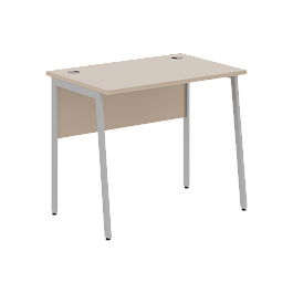 Стол прямой СП-1.1P Мокачино/Алюминий 900х608х755 IMAGO PLUS - Фото предпросмотра