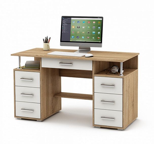 Стол письменный Амбер-8Я - Вид 1