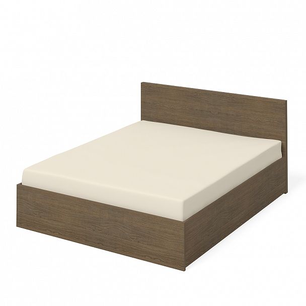 Кровать ПК-АГТ-КВ169Х207БМ/МП-В1-299 дуб шамони - Вид 1