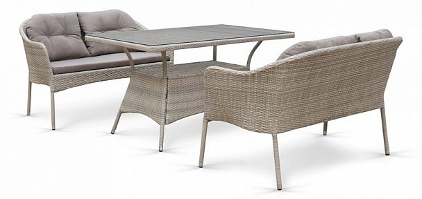 Набор уличный T198C/S54C-W85 Latte - Вид 1