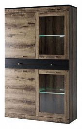 Шкаф-витрина Jagger 2V2D1S - Фото предпросмотра