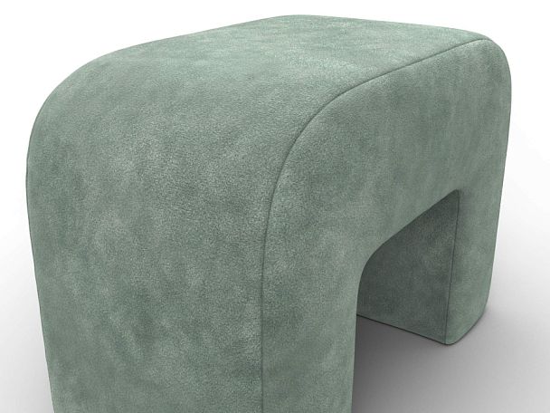 Пуф 008 Велюр зеленый - Вид 4