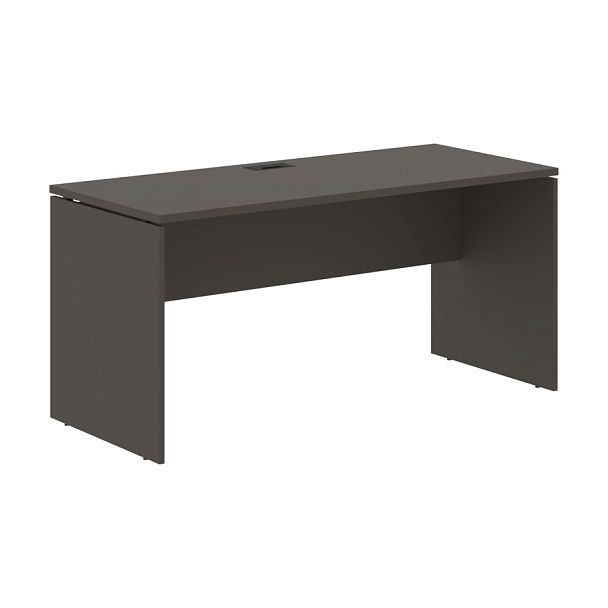 Стол прямой EDST 1567 Мокко/Черный 1560х670х750 EDIS - Вид 1