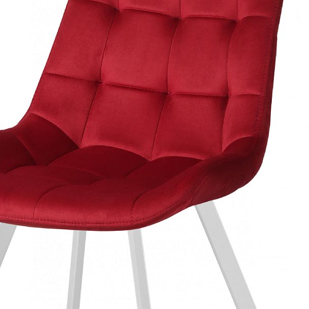Комплект стульев поворотных Эйден М, Confetti bordo/белый, 2 шт. - Вид 7