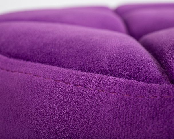 Табурет барный DOBRIN BRUNO BLACK (фиолет велюр (MJ9-58)) - Вид 3