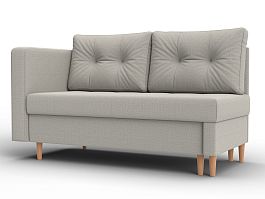 Кушетка Лига-098 Рогожка бежевый - Фото предпросмотра