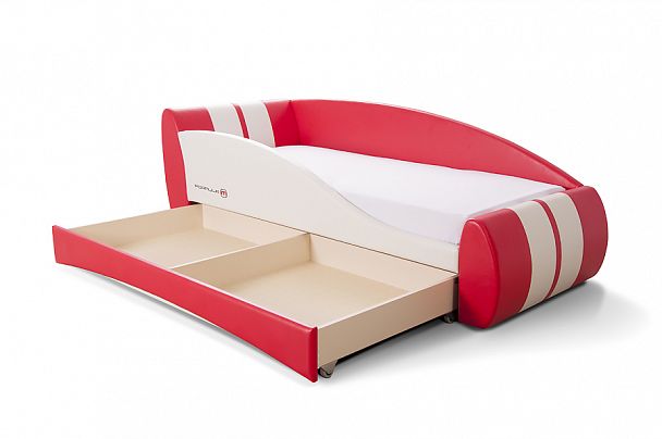 Кровать "Формула-Мини" красный - Вид 3