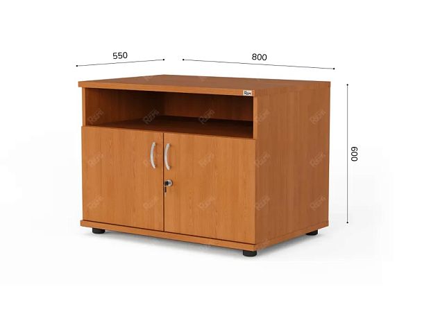 ЛАЙТ / LIGHT RLG018-80x45 Тумба под оргтехнику 80x55x60 Вишня - Вид 3