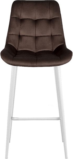 Барный поворотный стул Эйден, Confetti coffee/белый - Вид 3