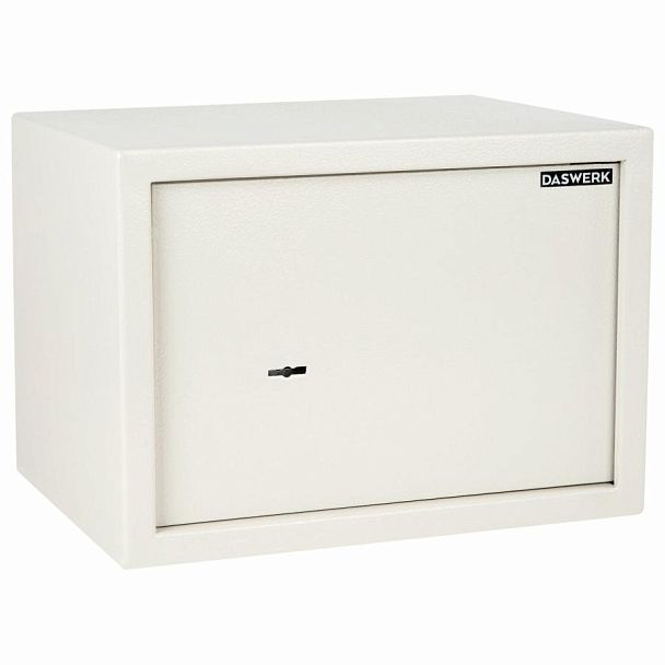 Сейф мебельный DASWERK SC-250KL (250х350х250 мм), ключевой замок, бежевый, 291344 - Вид 3