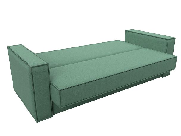 Диван-книжка Куба Рогожка зеленый - Вид 7