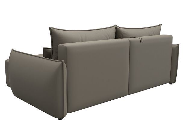 Диван угловой Лига-051 НПБ угол универсальный Экокожа бежевый - Вид 5