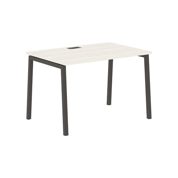 Стол прямой ELST 1180 Ясень Траун/Мокко 1160х800х750 EDIS - Вид 1