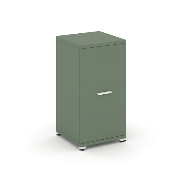 Concept Шкаф 1 узкая секция, 2 ниши CN.STU-213 W Кобо/Металл Белый 420*420*818 - Вид 1