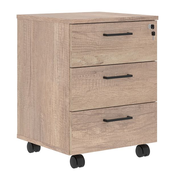 Тумба мобильная JМС 3D.1А Дуб Каньон 465х450х627,5 JAY - Вид 1