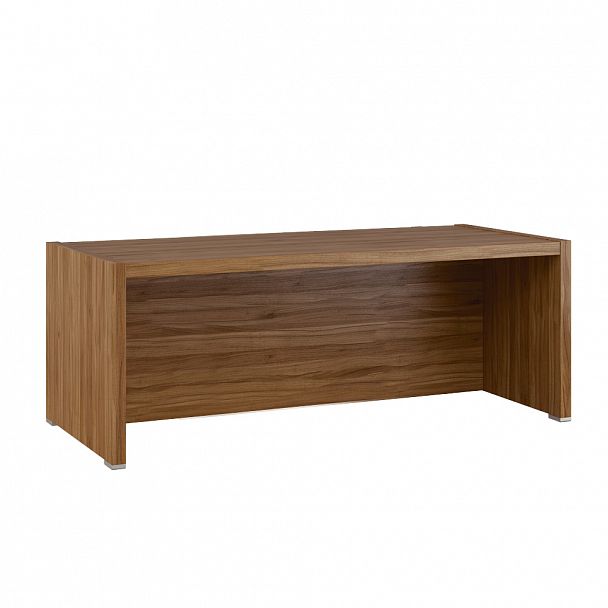 Стол письменный с симметричными опорами Solid 200x88x75 орех - Вид 1