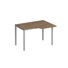 Стол эргономичный правый на металлокаркасе МП2 Комфорт МП2 К.С2 192 ШТ дуб шамони темный / серый - Фото предпросмотра