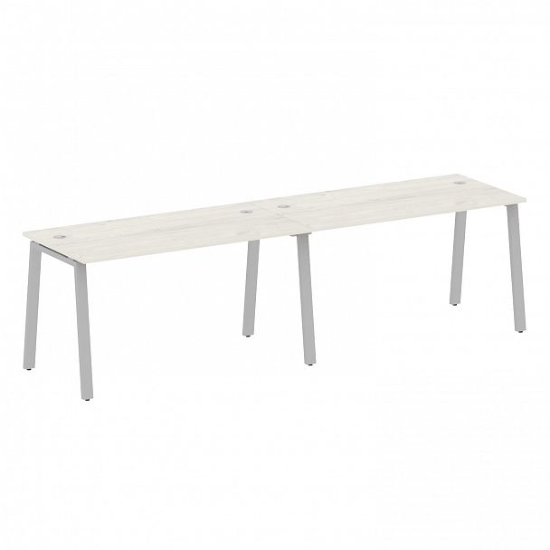 Рабочая станция "Metal System" БА.СМ-2.3 дуб наварра/серый - Вид 1