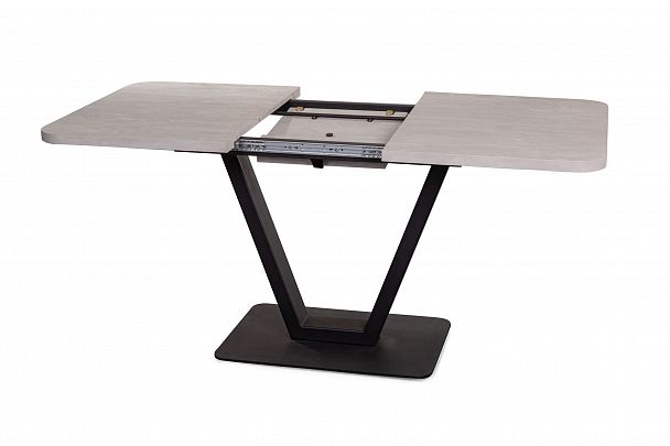 Стол Forvard раздвижной (120+40) цемент светлый - Вид 5