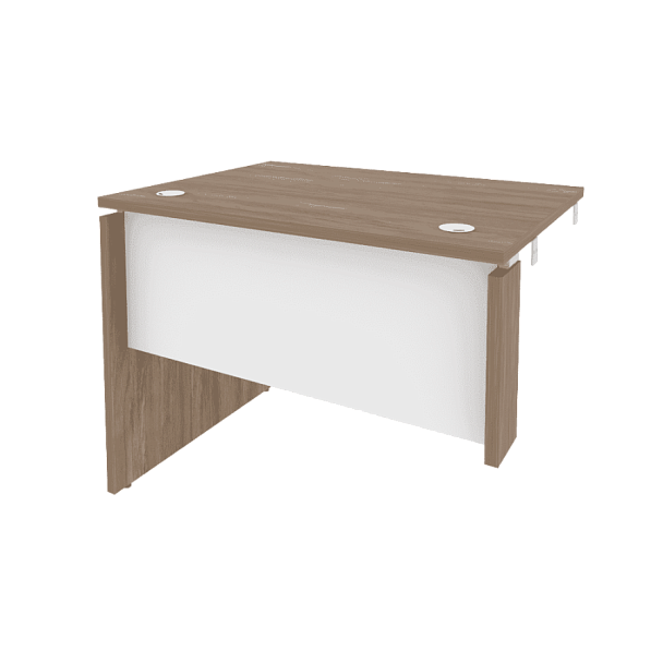 Onix Стол-приставка левый к опорным элементам O.SPR-1.7 (L) Дуб аризона/Белый бриллиант 980*720*750 - Вид 1