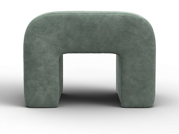 Пуф 008 Велюр зеленый - Вид 2