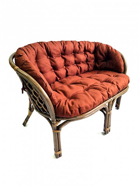 Диван Багама, подушки коричневые полные твил - Вид 5