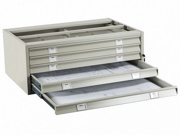 Картотека ПРАКТИК A1-05/2 (промежуточная секция) - Вид 1