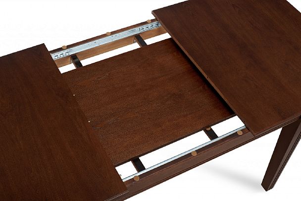 Стол деревянный раздвижной Таурус 135(185)х80х76 Античный орех - Вид 6