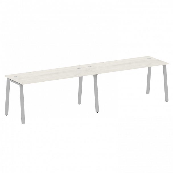 Рабочая станция "Metal System" БА.СМ-2.4 дуб наварра/серый - Вид 1