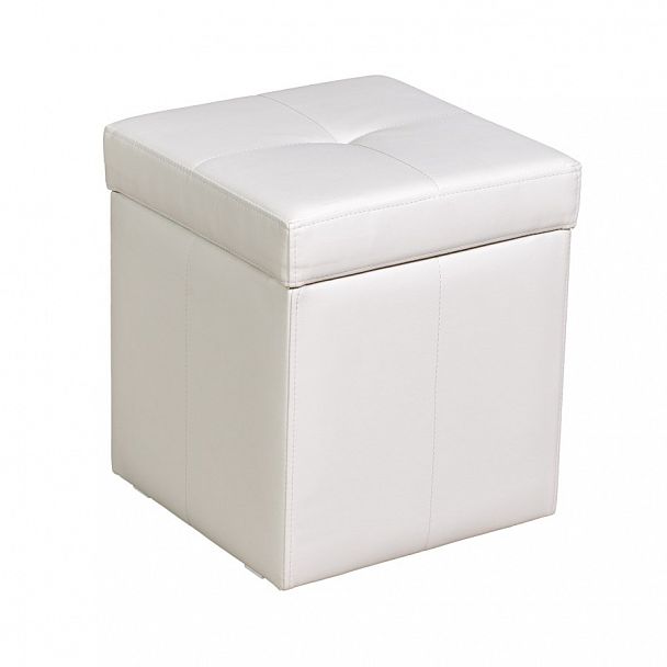 Пуф "Модена" белый - Вид 1