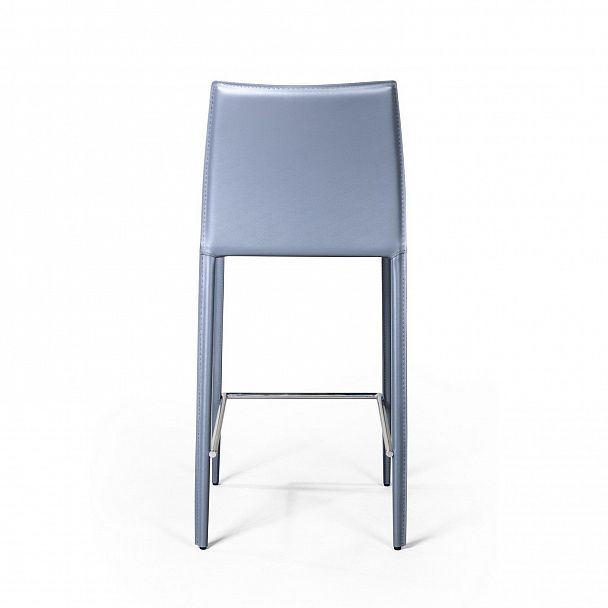 Стул полубарный Rolf, кожа антрацит - Вид 6